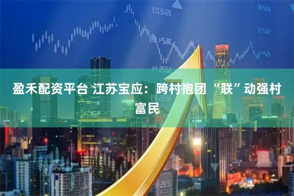 盈禾配资平台 江苏宝应：跨村抱团 “联”动强村富民